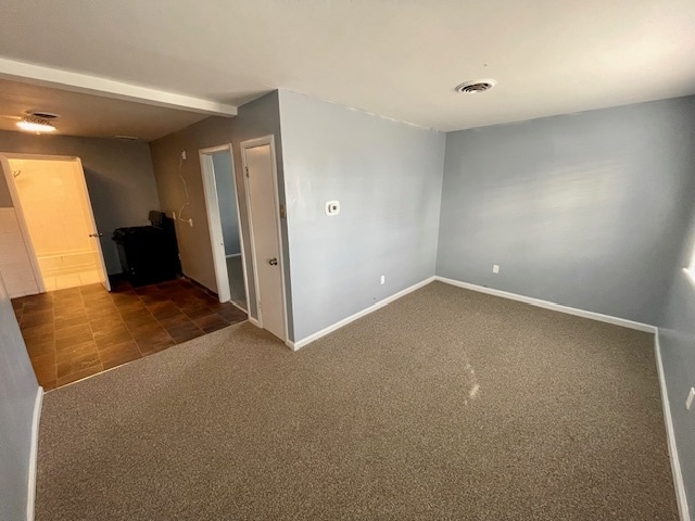 Enter into the open kitchen and family room space - 6 Catawba Ave Apartments