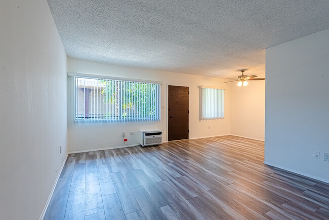 Model #216 Living Room - 6210 Whitsett Rental