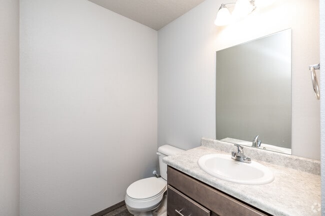 2BR, 1.5BA - Half Bathroom - Prairie Village Commons