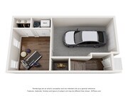 Fletcher FL - 3d Floor Plan (First Floor)