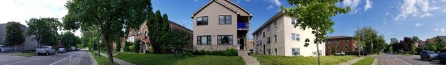 panorama of neighborhood