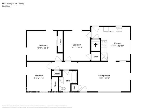 Photo - 6631 Fridley St NE