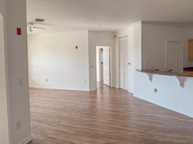 Living Room, Kitchen and entrance to Bedroom #1 - 3707 Conroy Rd Unit 1731