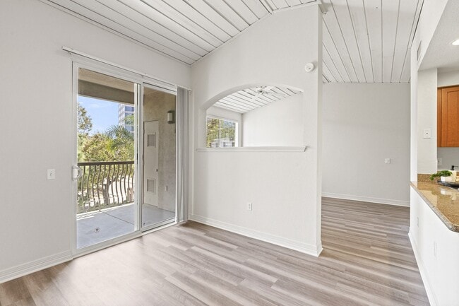 Bright design and plenty of natural light
