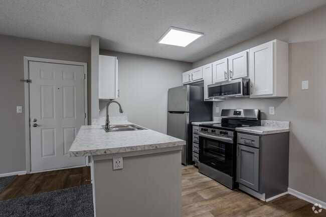 1BR, 1BA - 608 SF - The Daisy - Kitchen