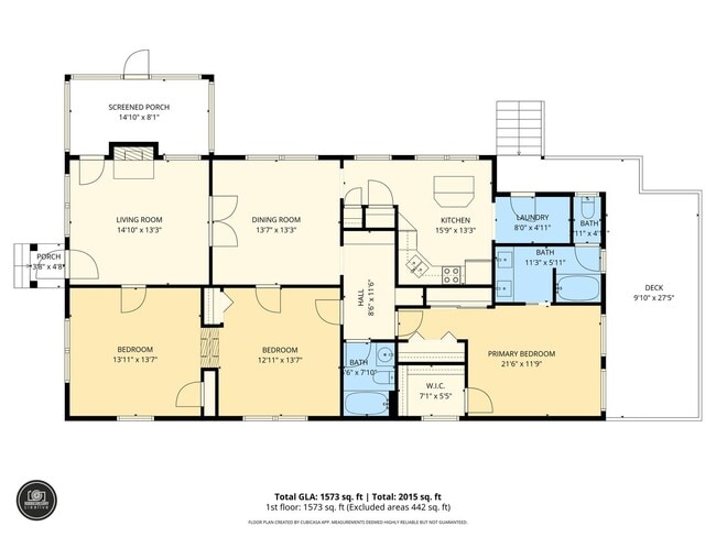 Photo - Downtown Greer Charmer: Spacious 3-Bed, 2 BA Home with Screened Porch, Carport & Hardwoods, NO AP...