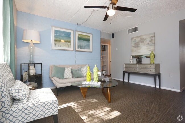 Sala de estar - Westmount at Downtown Tempe Apartments