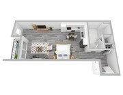 M3 Studio 565 sq ft Opt 1