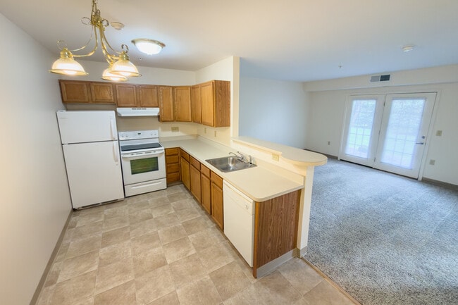 Fully Equipped Kitchen - Sandra Lane Senior Apartments