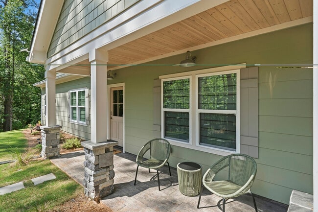 Covered front porch