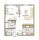 1 Bed 620
