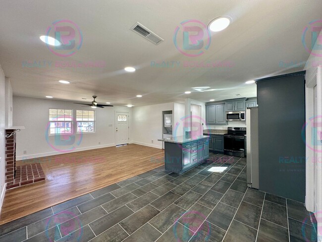 Photo - Modern 3-Bed Home with Fireplace, Backyard Entertaining Space & Prime Location