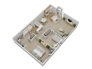 Copper Harbor - 2 Bed 1 Bath - 1000 Sq. Ft.