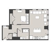A14 floor plan The Ludlow