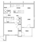 1BR/1BA