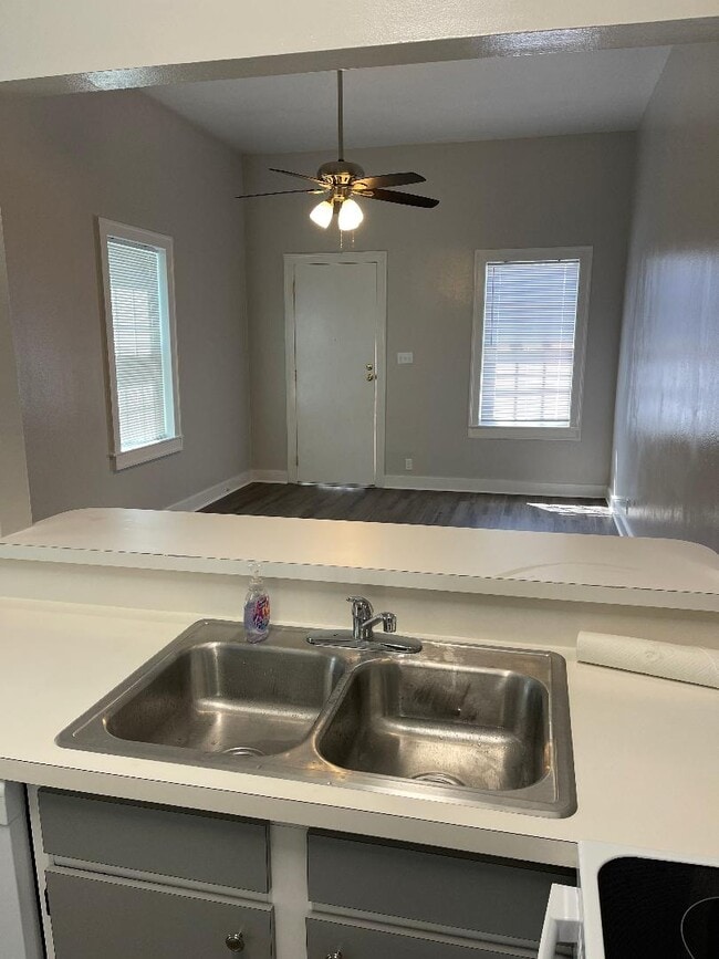 Kitchen looking into den - 739 Valence St Unit 739