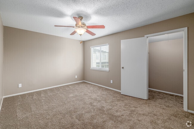 The Riverbend 2BR, 1.5BA - 1,100SF - Primary Bedroom