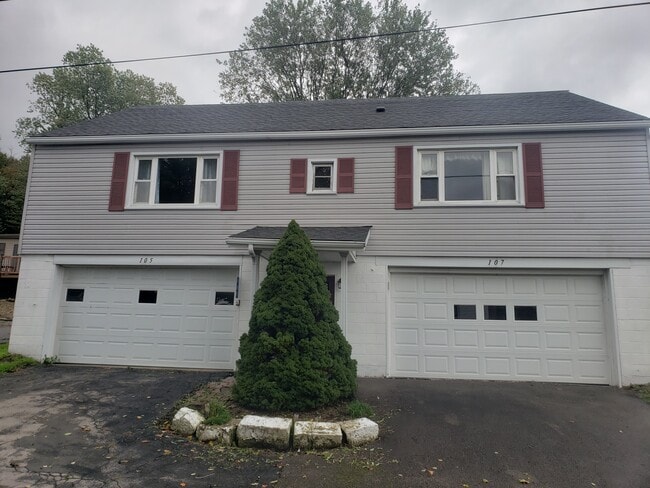 Front of Duplex - 107 Olive St
