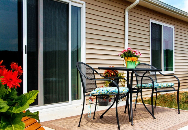 Sliding Doors leading to Personal Patios