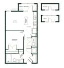 S1B floor plan The Hartley at Blue Hill