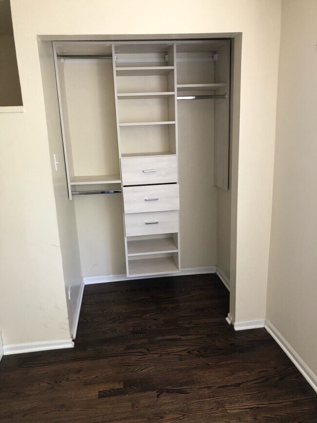 built in closets