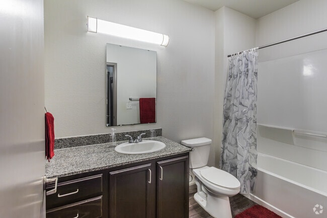 2BR, 2BA - 875SF - Second Bathroom