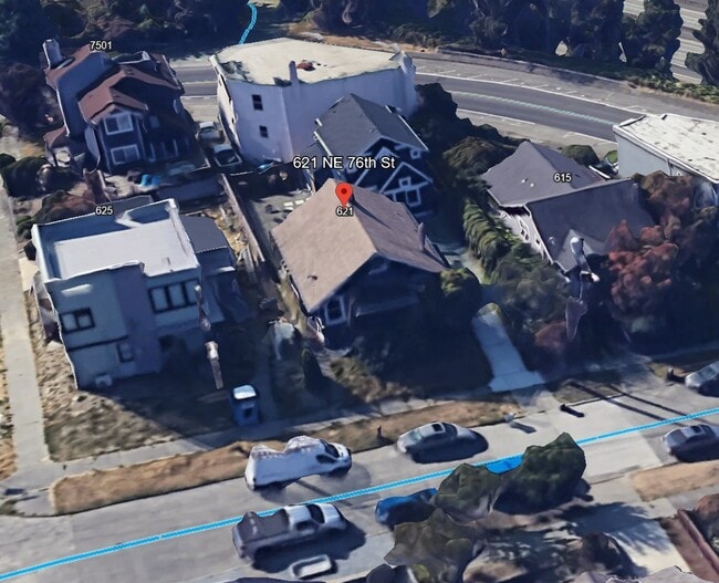 street view - 621 NE 76th St House Unit B