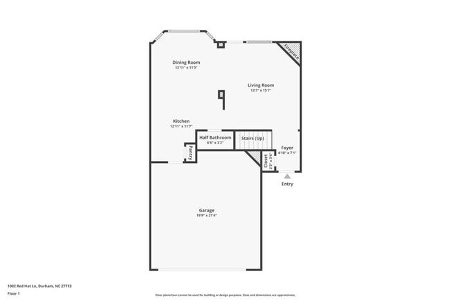 Photo - Spacious 3-Bed Single-Family Home with Fireplace, Back Patio & 2-Car Garage – Near RTP, I-40 & So...