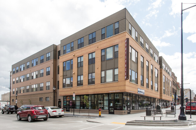 Outside Building - Minot Artspace Community Office Rental