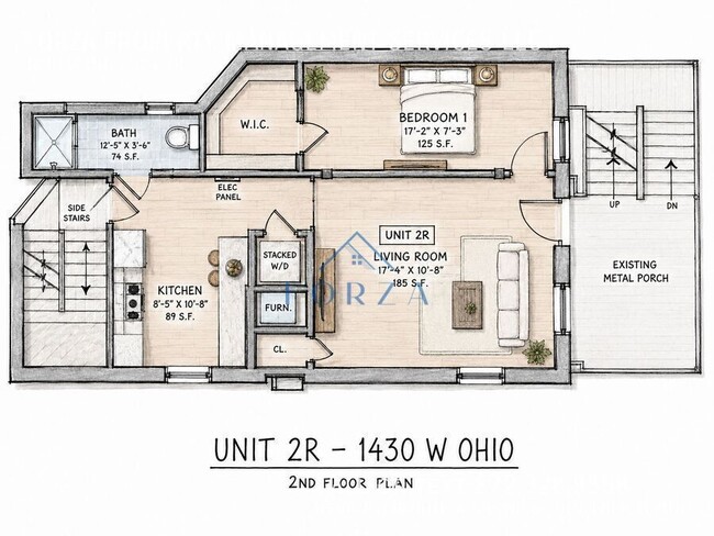 Photo - 1430 W Ohio St Unit 1R