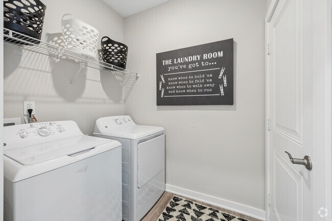 Maybury - 2BR, 2BA - 1,233SF - Laundry Room