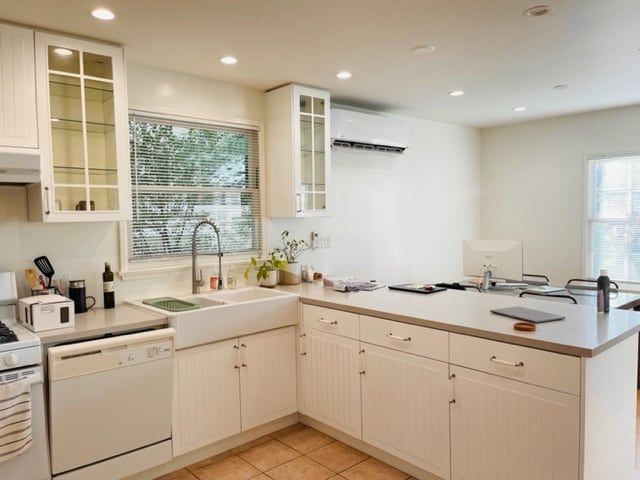 Kitchen into Dining w/ AC unit - 12114 Ohio Ave Unit 12114 Ohio Ave.