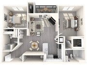ThePoint 2BD 1Bath