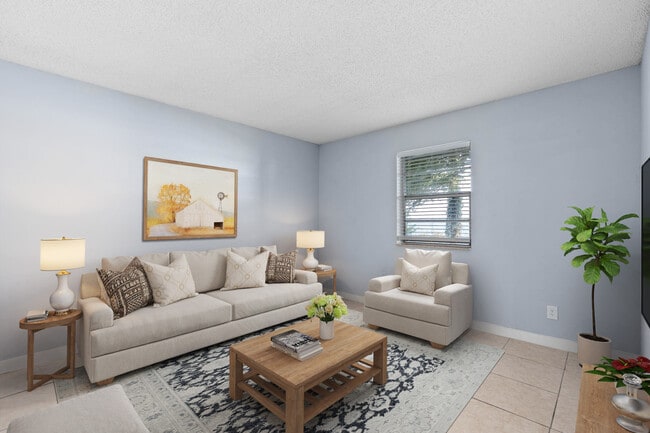 1 Bedroom Living Room - Avalyn West