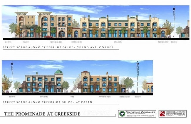Artist Rendering - Promenade At Creekside