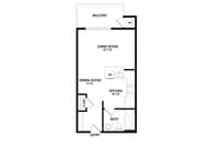 Studio | 444 sq ft