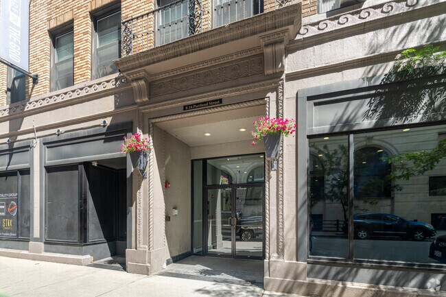 Building Entrance - Portside on the Grid