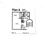 Studio Apartment Floor Plan