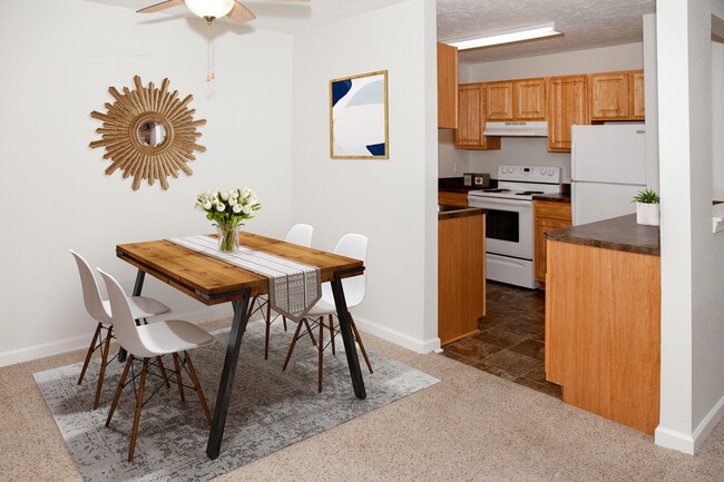Dining Area & Kitchen - Jasper Place Apartments