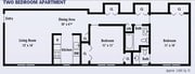 2BR/1.5BA