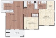 2a | 2X2 | 962 sq ft