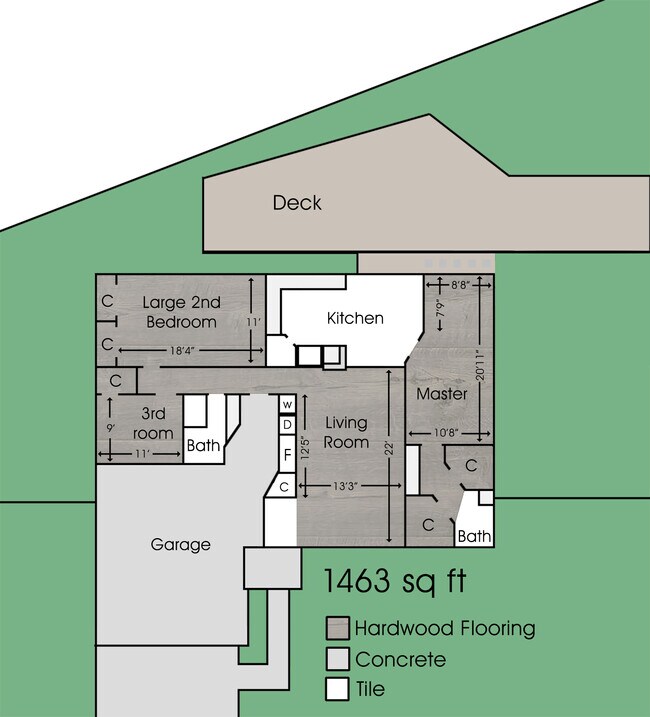 Floor Plan - 11912 Snow Goose Road