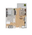 Alpine HVL | 1x1 | 751 sf