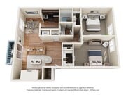 Two Bedroom Floorplan