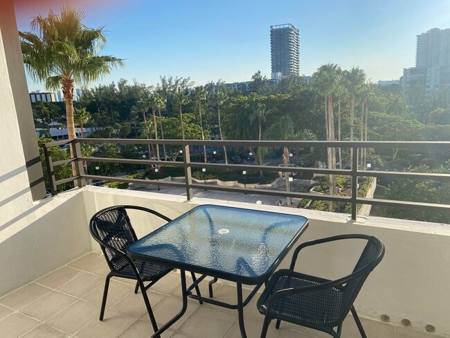 Balcony with solar lights - 500 Three Islands Blvd Unit 214A