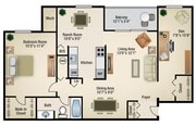 1BR/1BA