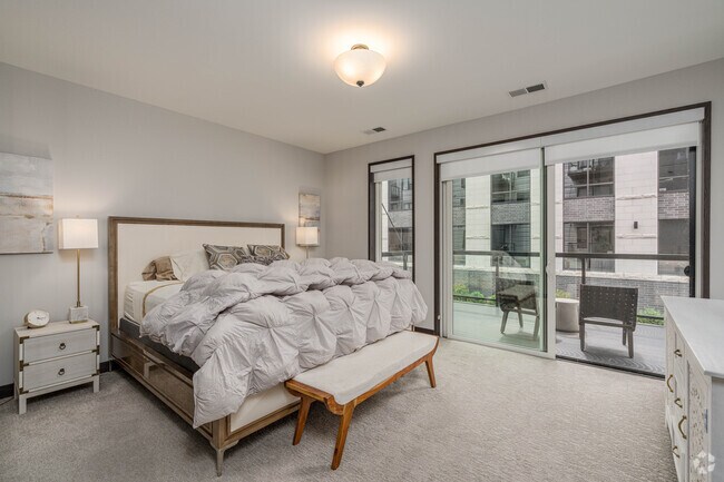 2BR, 2BA - 2,237SF - Primary Bedroom - Ventana Wayzata