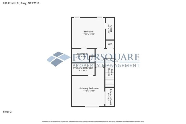 Photo - Bright 2-Bed / 2.5-Bath Townhome with Fireplace, Back Deck & Open Living – Convenient to Cary