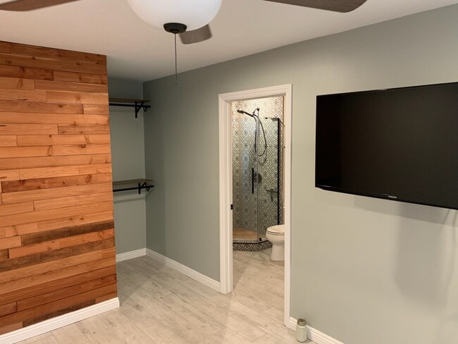 Wood wall