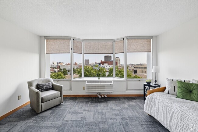 Studio - 450SF - Living Area and Bedroom